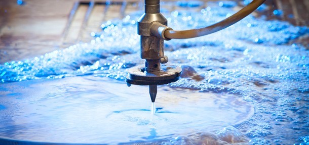 Các phương pháp cắt CNC thép tấm ( P4 ) - Cắt Waterjet - Cắt tia nước